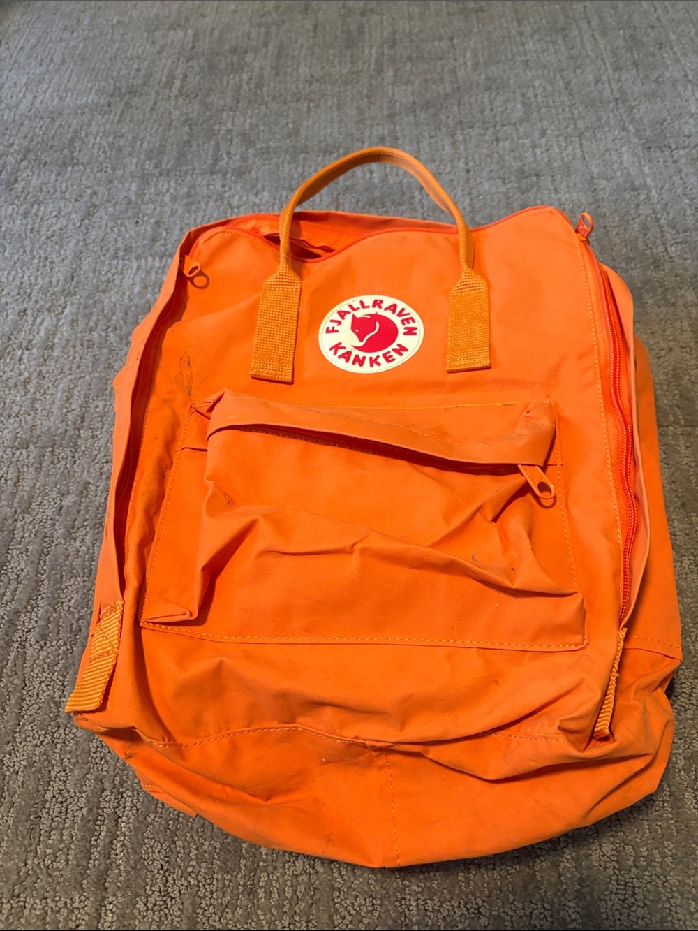 Fjallraven Kanken Backpack — Orange